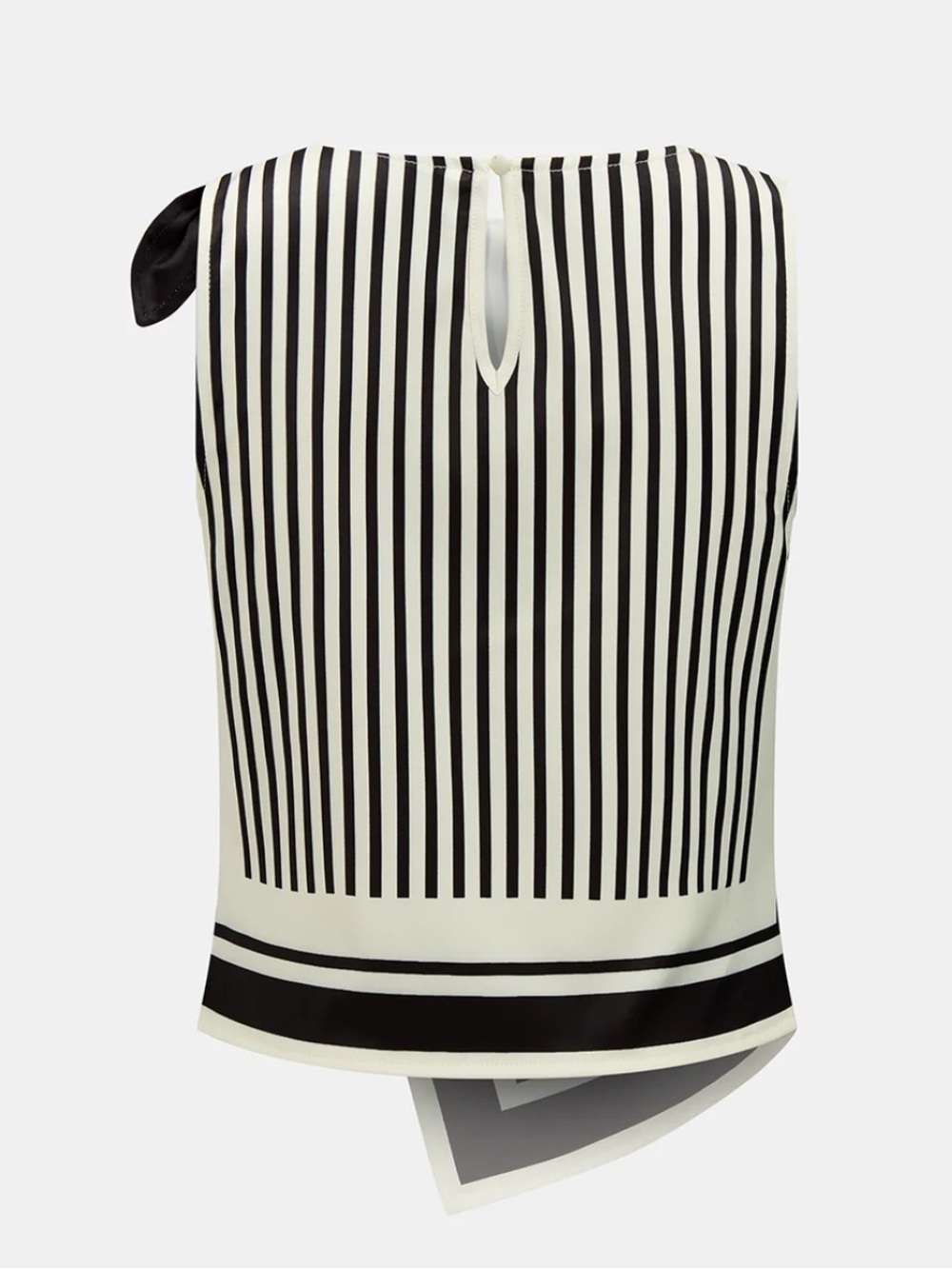 Commense Tie Shoulder Striped Top & Wide Leg Pants Set Size XL NWT - Picture 5 of 9